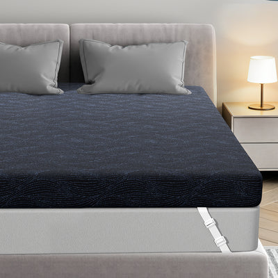FOLVUTY FirmLux 3 Inch Queen Extra Firm Mattress Topper
