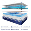 FOLVUTY CoolNest 12 Inch Queen Hybrid Mattress