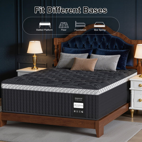 FOLVUTY PrimeNest 14 Inch California King Hybrid Mattress - image 5